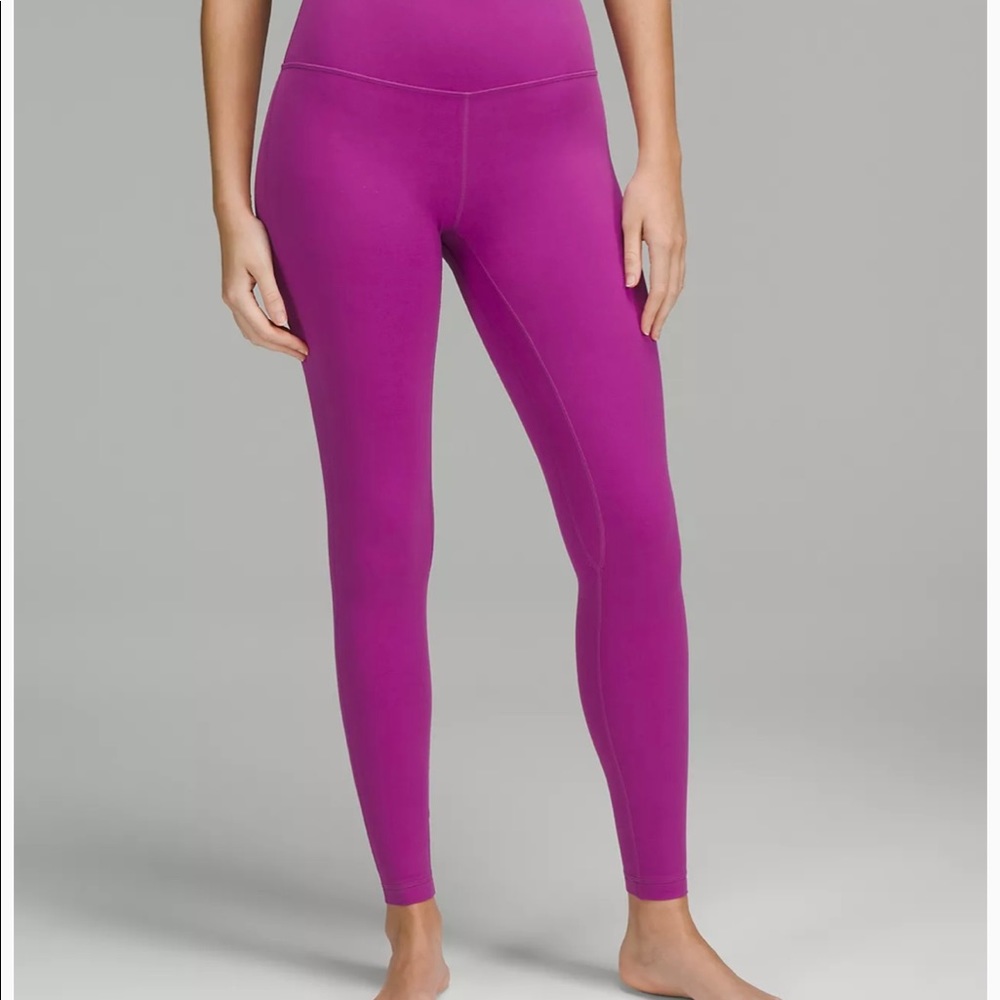 Lululemon Align High Ride Pant 28” Vivid Plum NWT